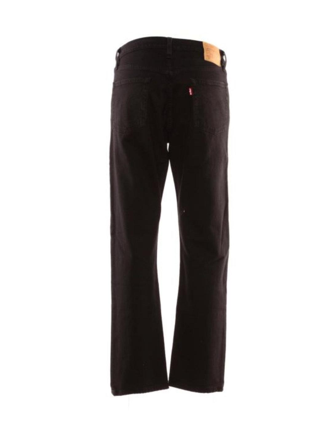 Pantalón vaquero Levi's 501 cropped negro de mujer