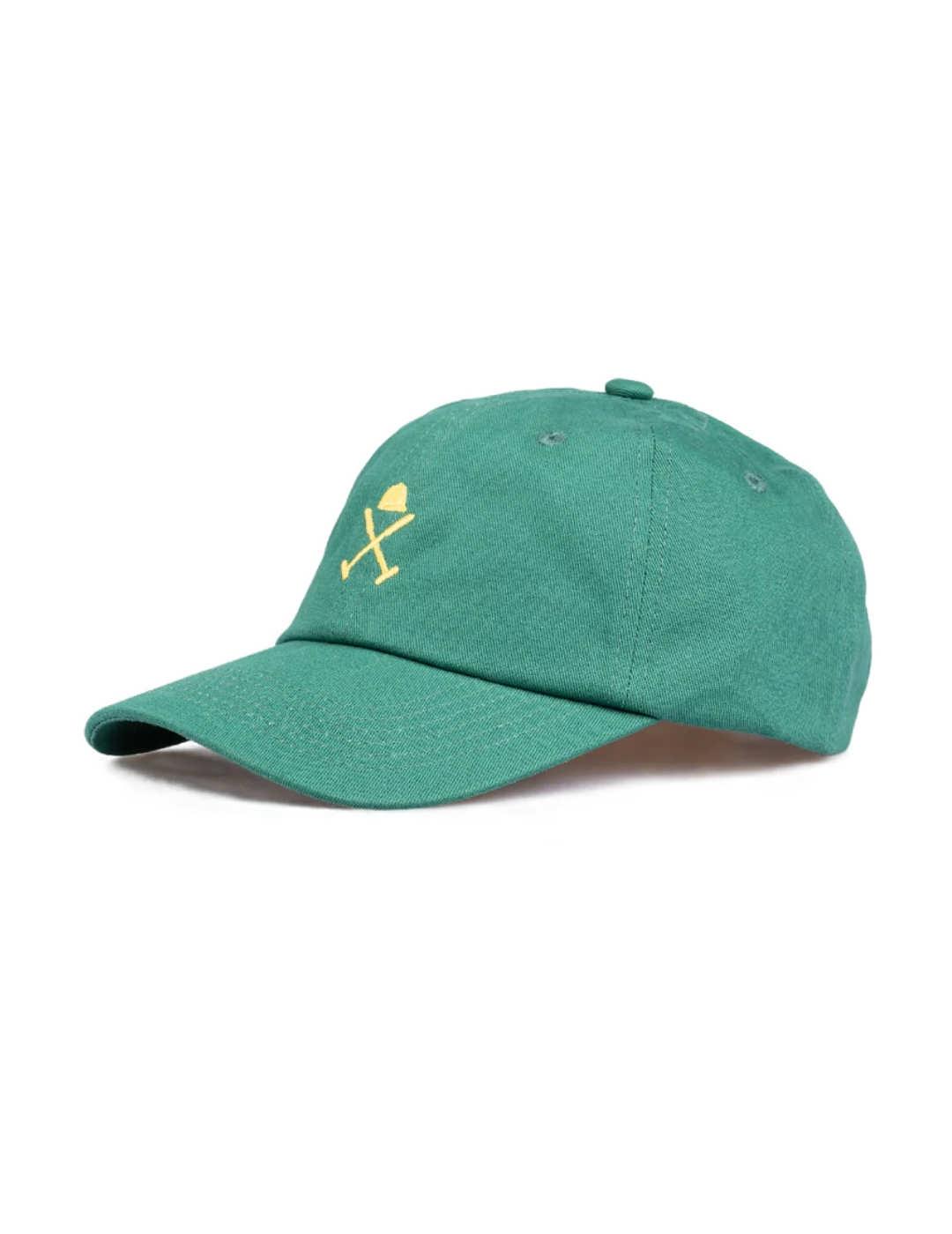 Gorra Harper Icon verde botella ajustable para hombre