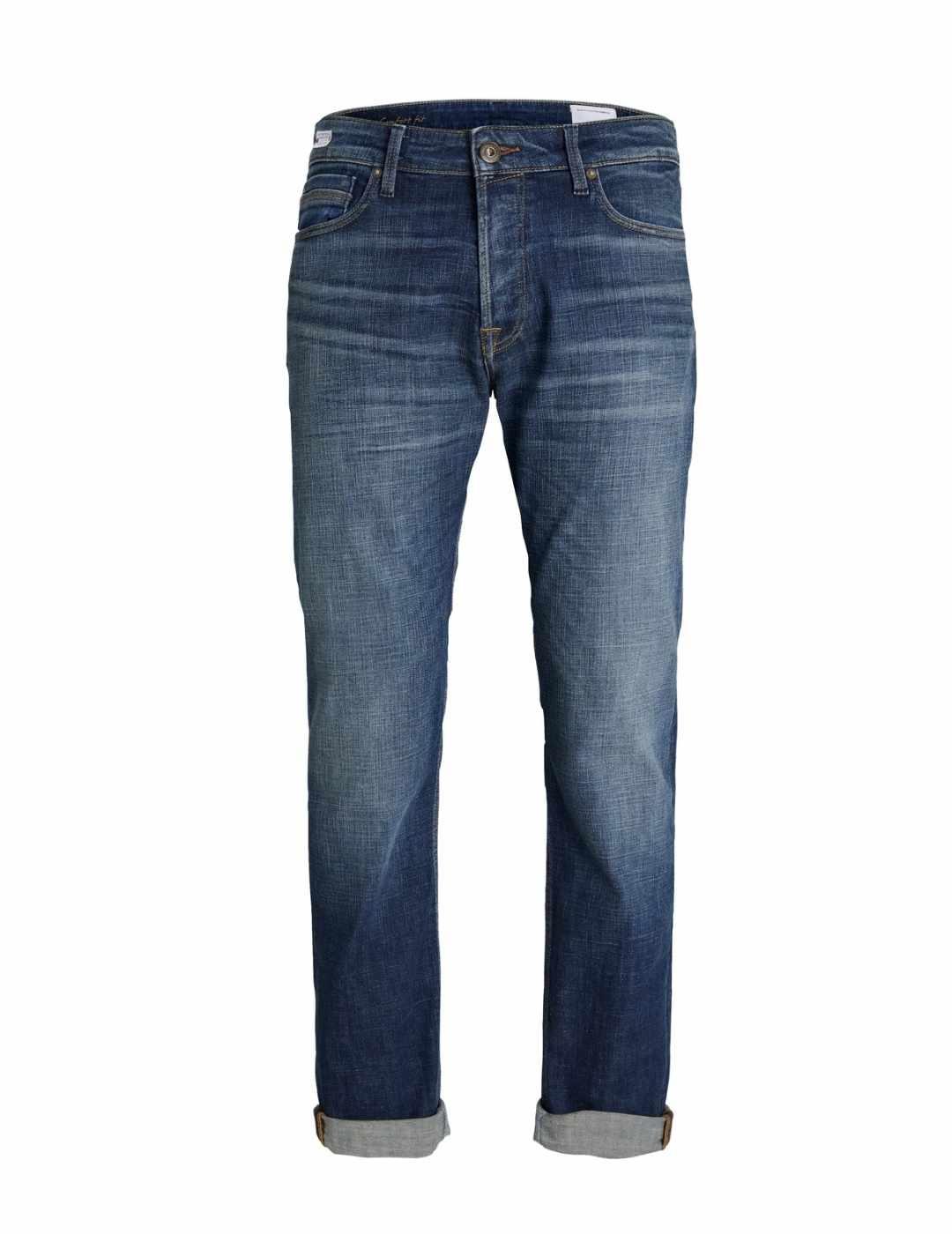 Pantalón vaquero Jack&Jones Mike azul oscuro hombre