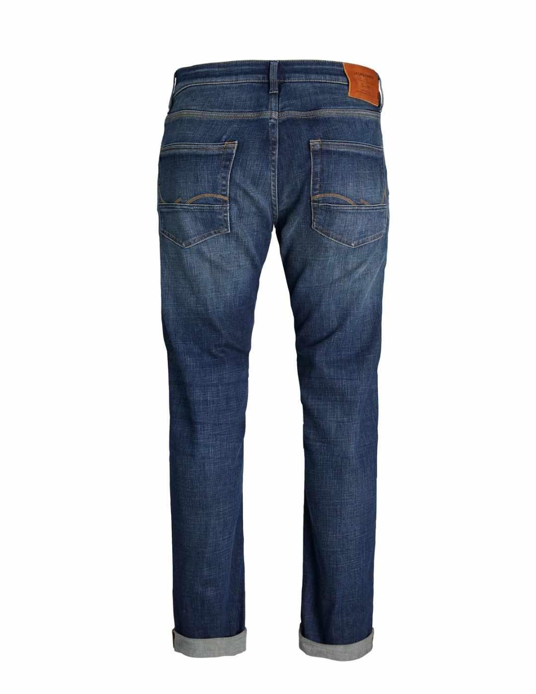 Pantalón vaquero Jack&Jones Mike azul oscuro hombre