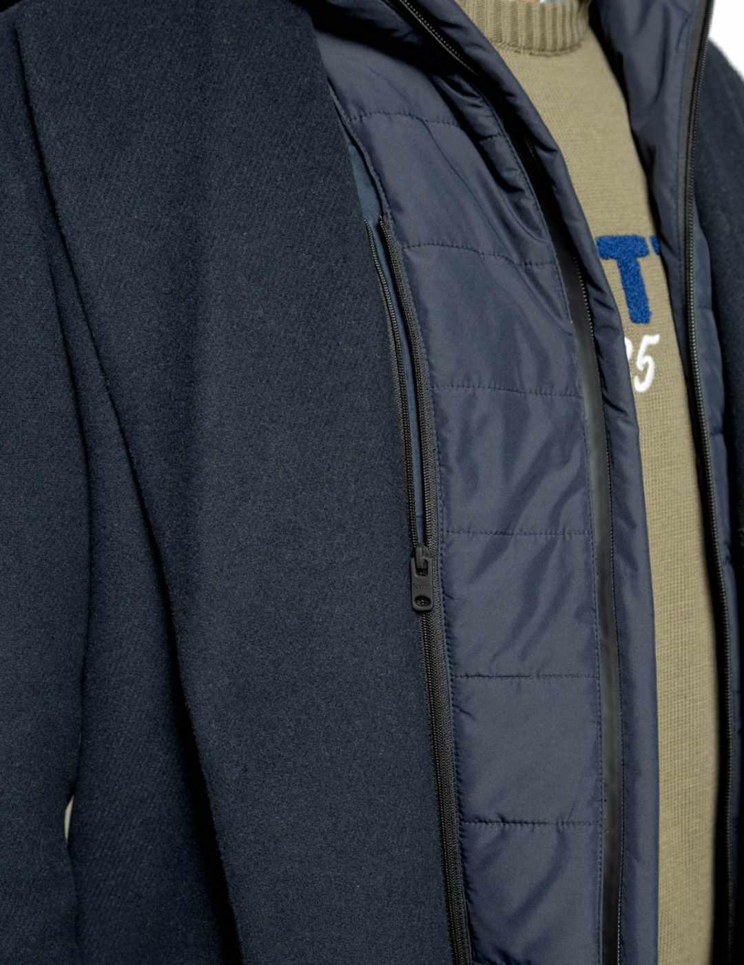 Chaquetón Scotta Woll Premium azul marino para hombre