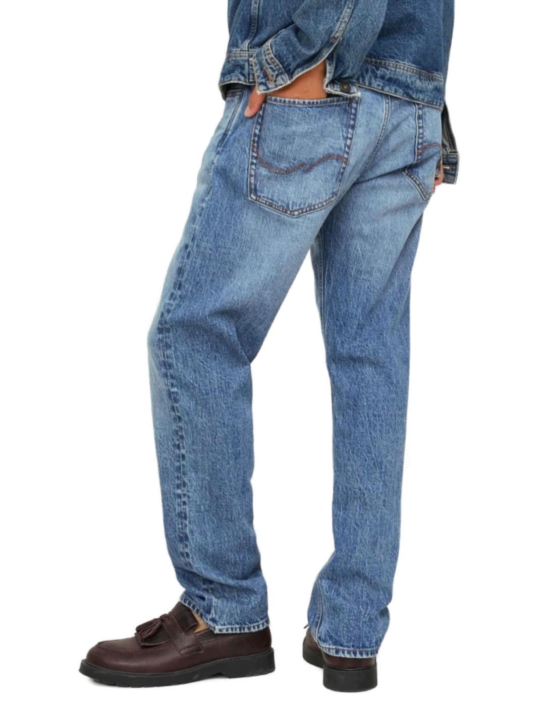 Pantalón vaquero Jack&Jones Mike azul Regular para hombre