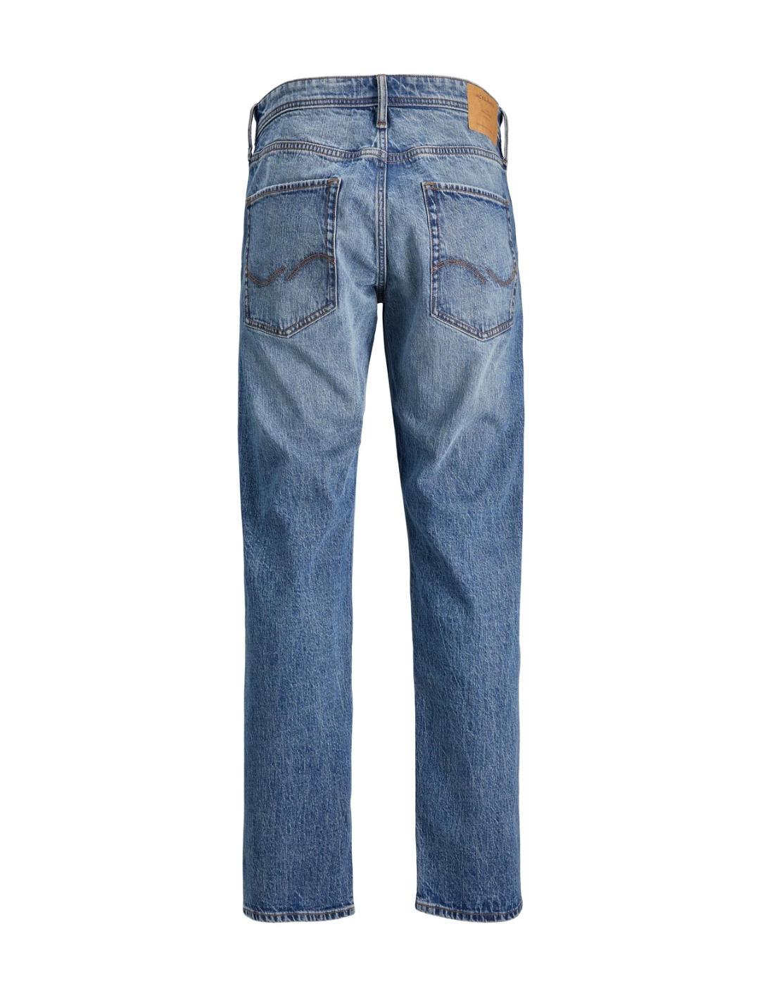 Pantalón vaquero Jack&Jones Mike azul Regular para hombre