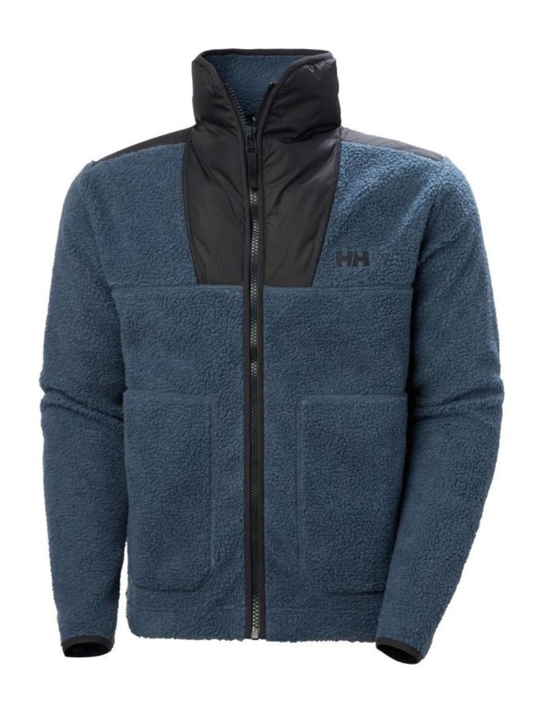 Chaqueta polar Helly Hansen Explorer azul holgado de hombre