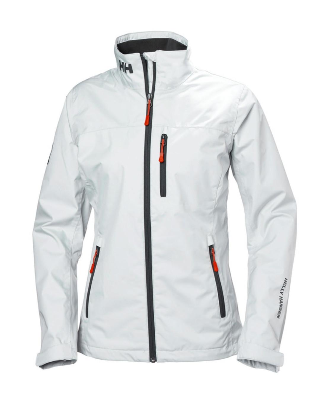 Chaqueta Helly Hansen Midlayer blanco cuello perkins mujer