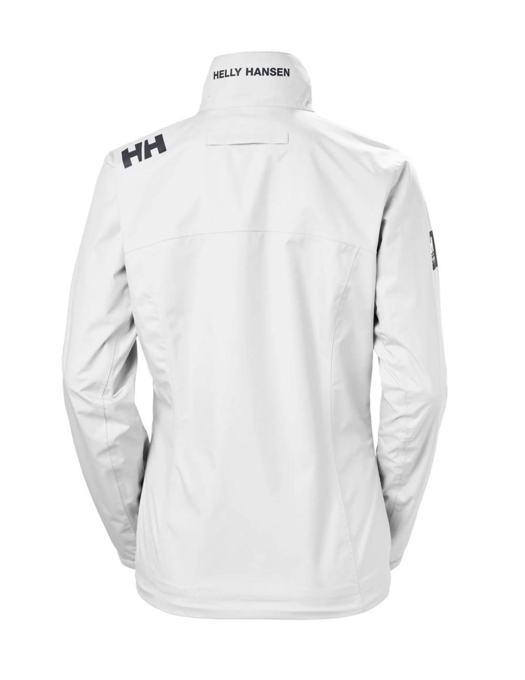 Chaqueta Helly Hansen Midlayer blanco cuello perkins mujer