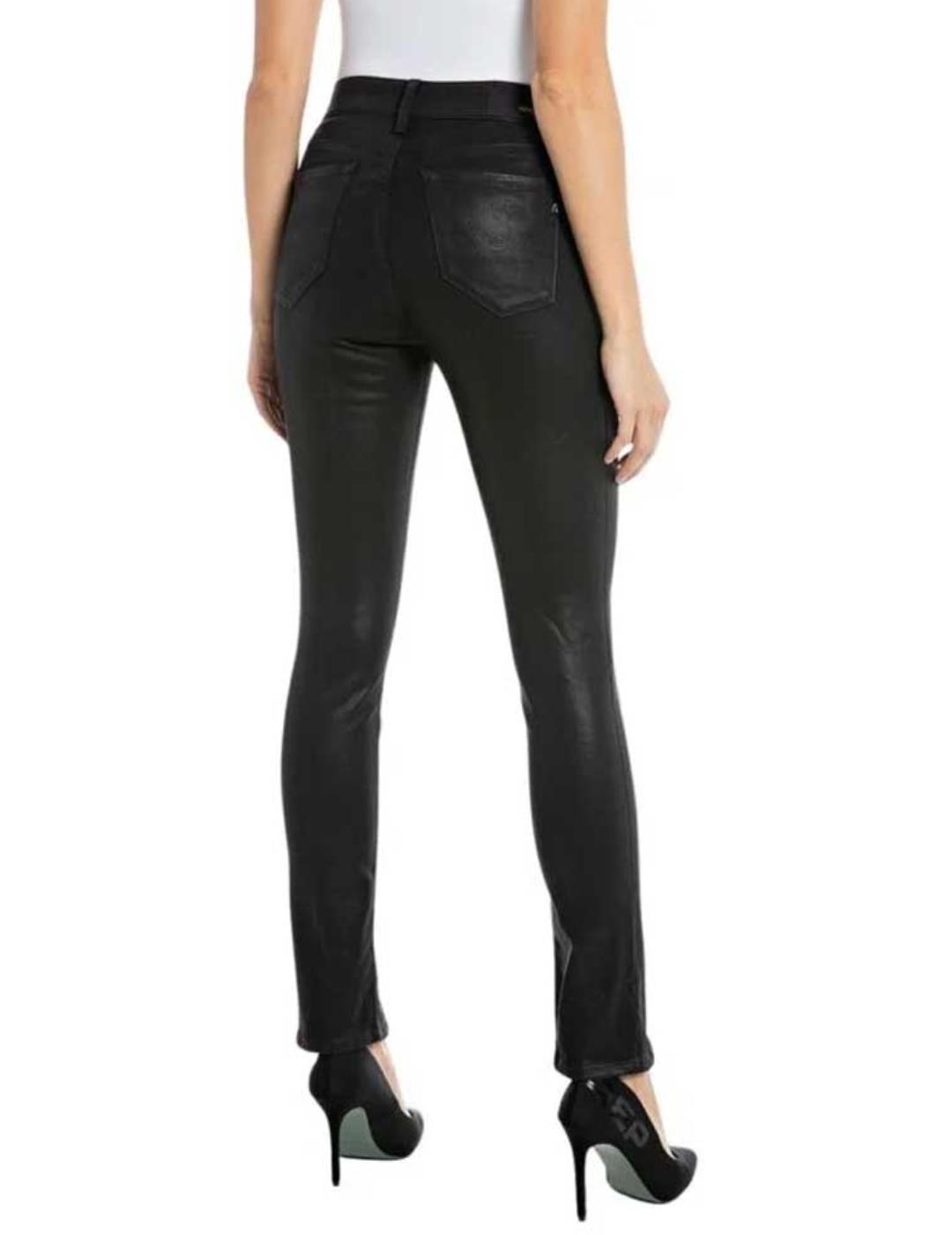 Pantalón Replay Luzien negro para mujer