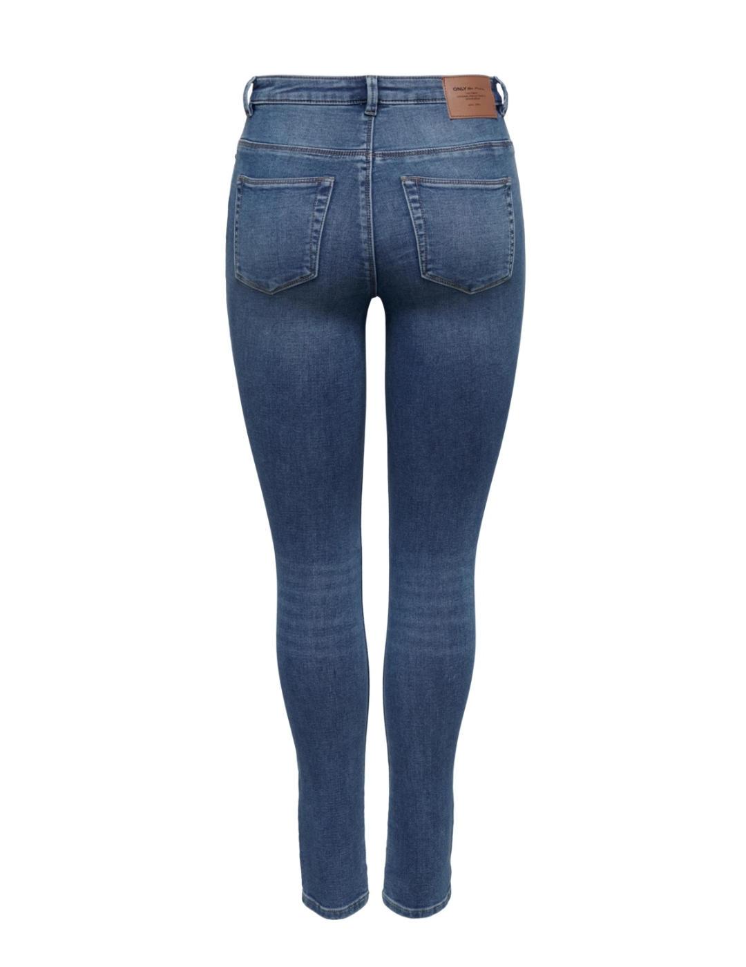 Pantalón vaquero Only Forever azul skinny para mujer