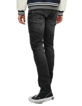 Pantalón vaquero Jack/df01Jones Glenn negro roto para hombre