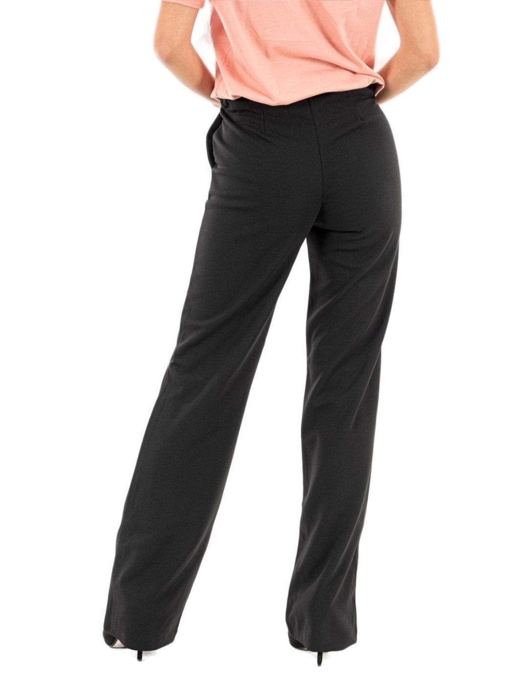 Pantalón Only Raffy recto negro de mujer-&
