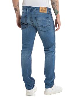 Vaquero Replay Anbass azul medio para hombre