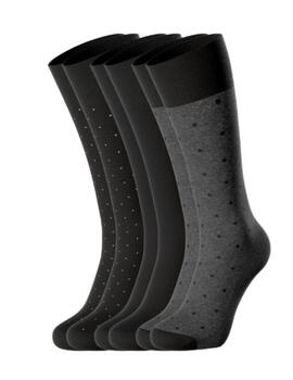 Pack 3 pares calcetines Impetus negro/gris largos de hombre