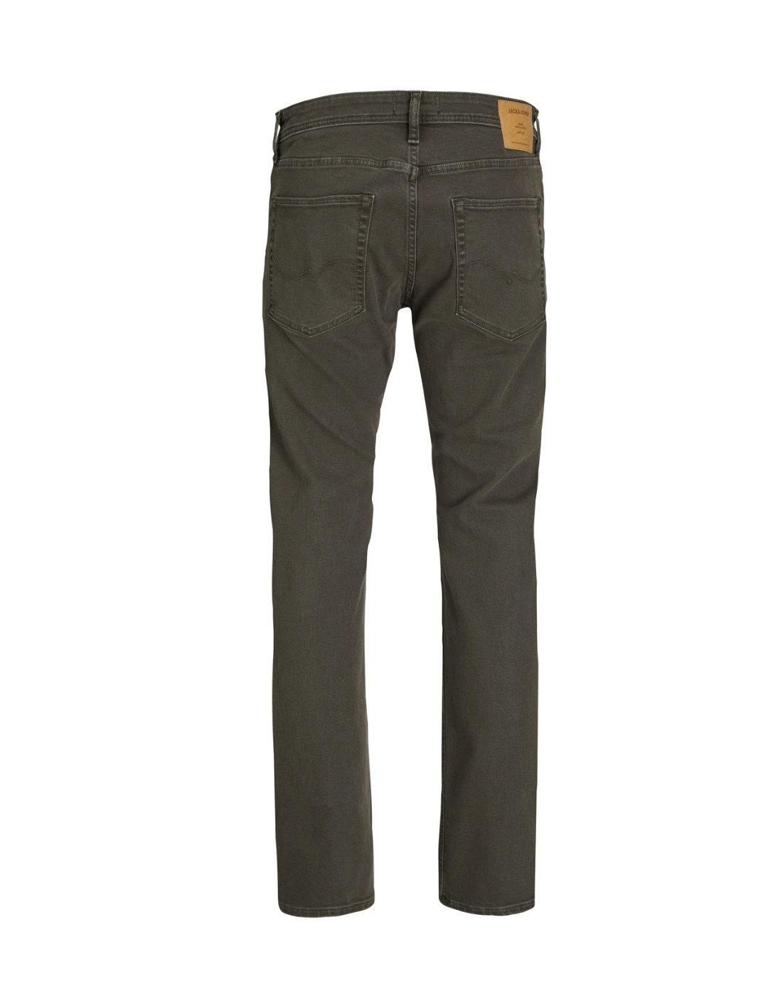 Pantalón vaquero Jack&Jones Mike verde militar para hombre