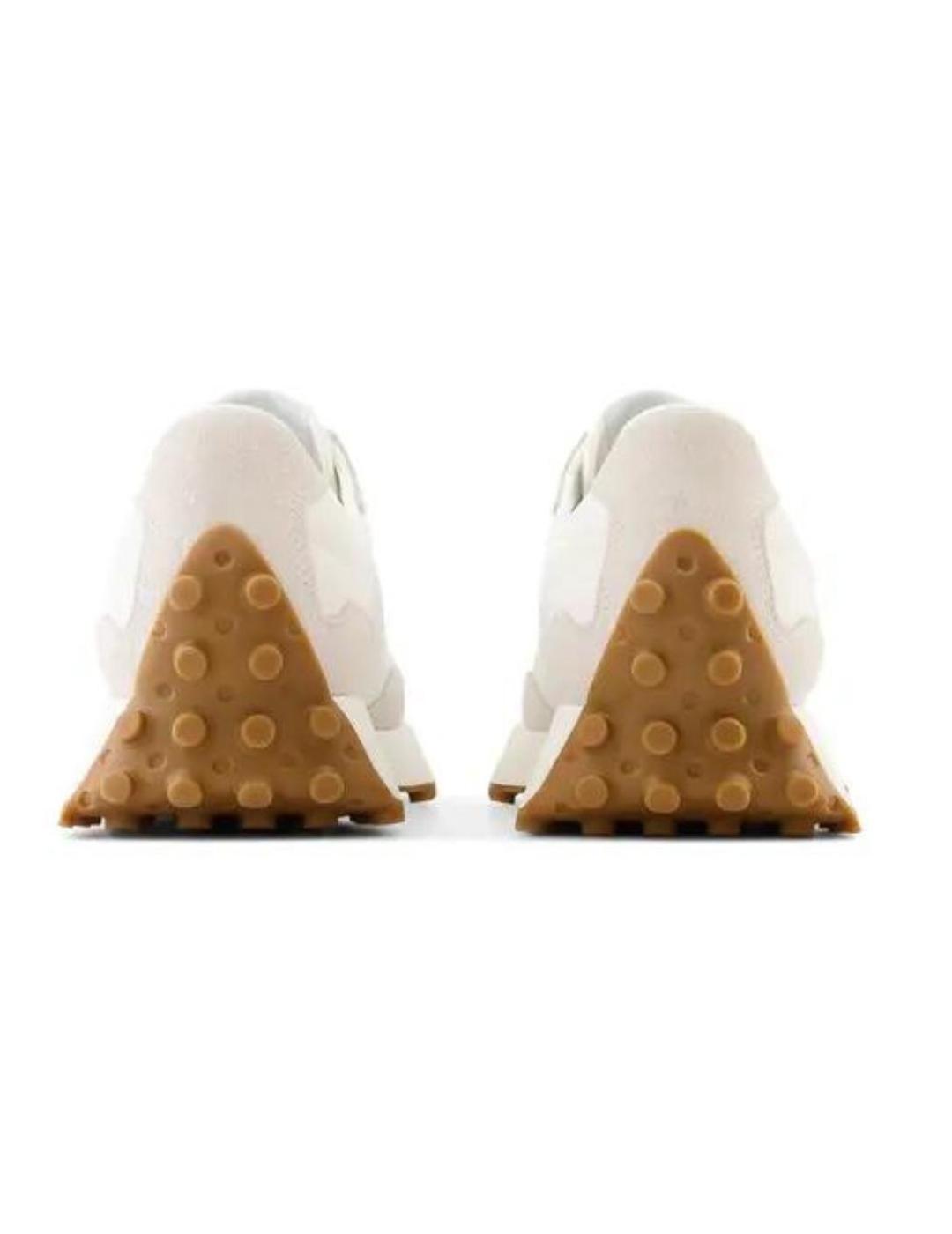 Zapatillas New Balance 327OT blanco y celeste de mujer