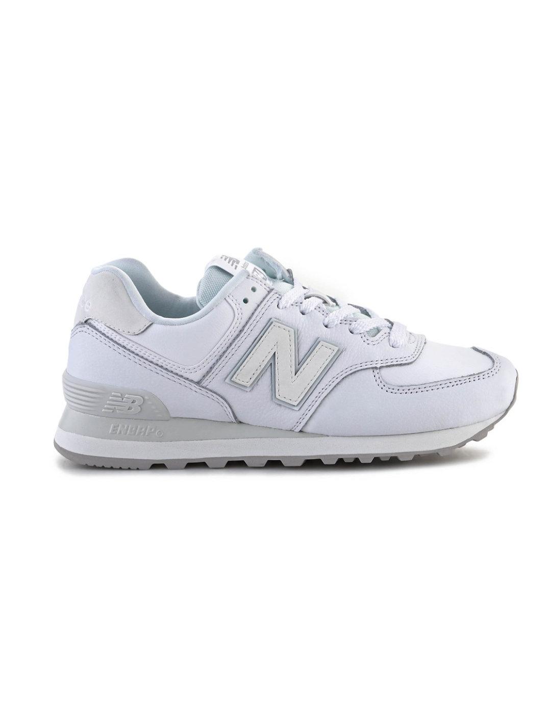 Zapatillas New Balance WL574IM2 blancas para mujer