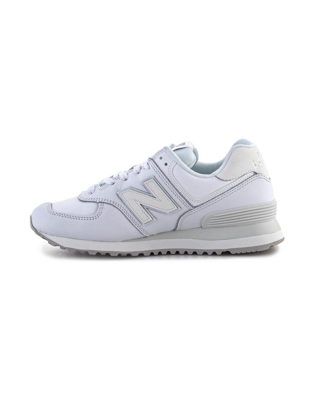 Zapatillas New Balance WL574IM2 blancas para mujer