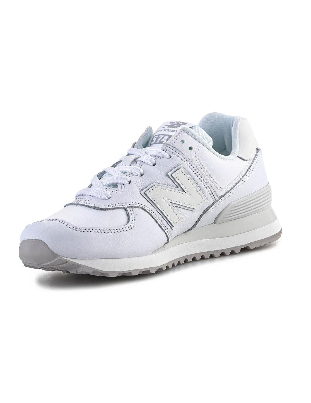 Zapatillas New Balance WL574IM2 blancas para mujer