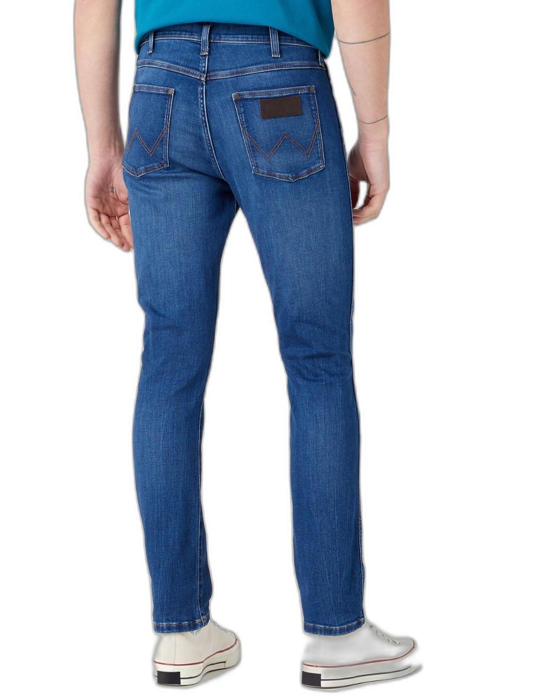 Pantalón vaquero Wrangler Larston Harris azul hombre