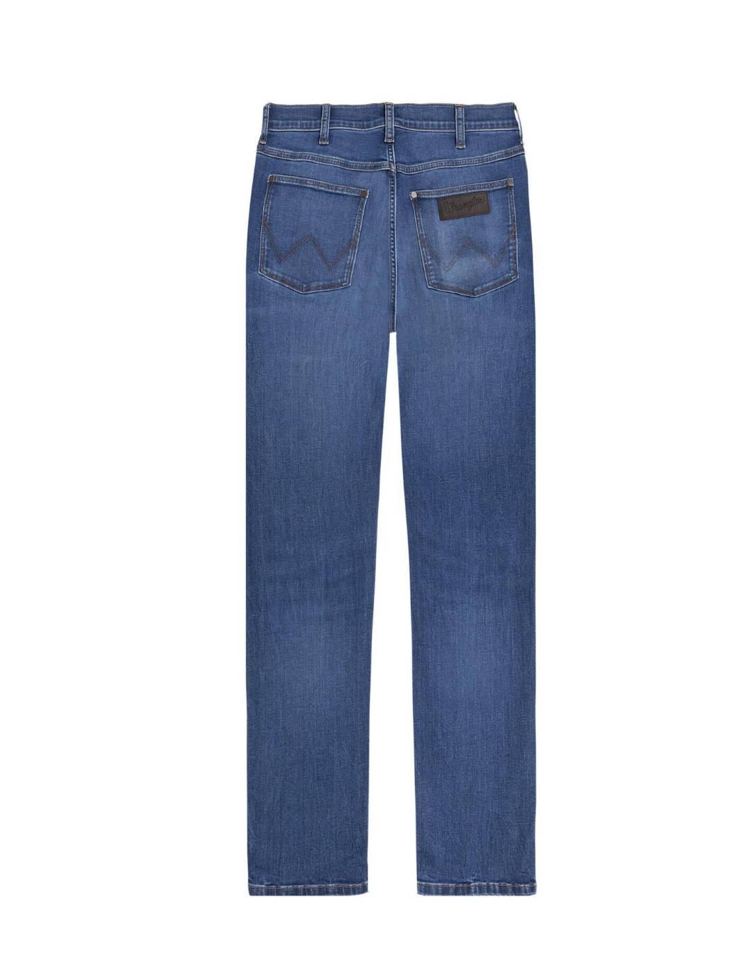 Pantalón vaquero Wrangler Larston Harris azul hombre