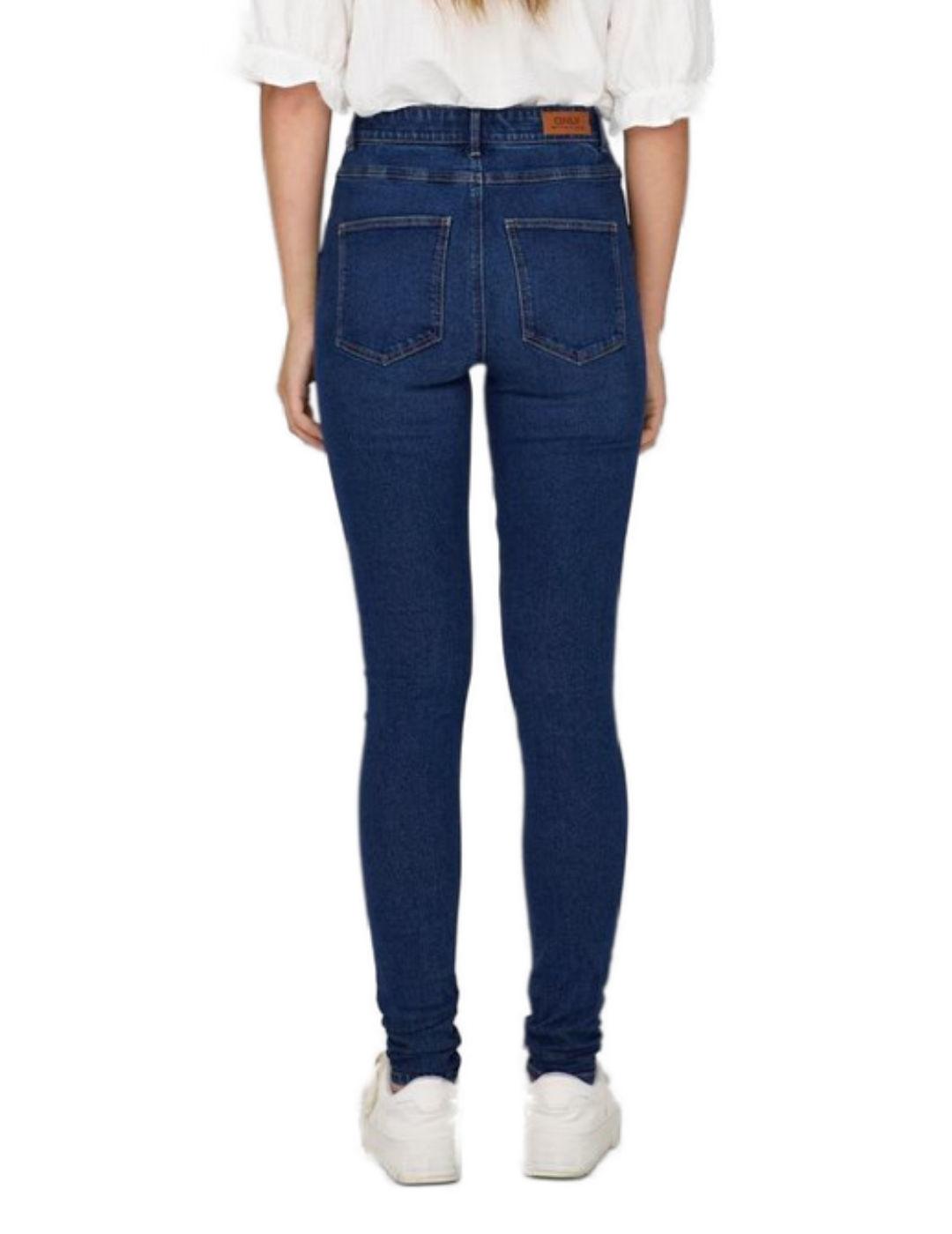 Vaqueros de Mujer Power mid Push up sk jea rea3223 noos 15169893 l/30 Dark  Blue Denim, Azul, azul oscuro.