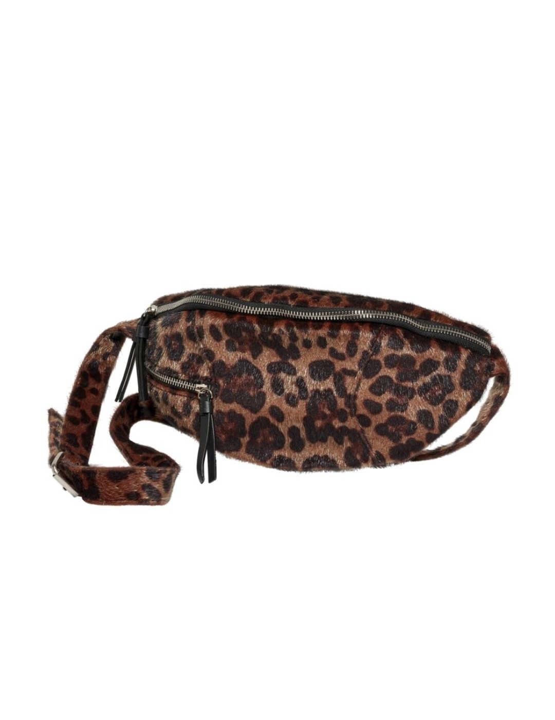 Riñonera Only con estampado de leopardo para mujer