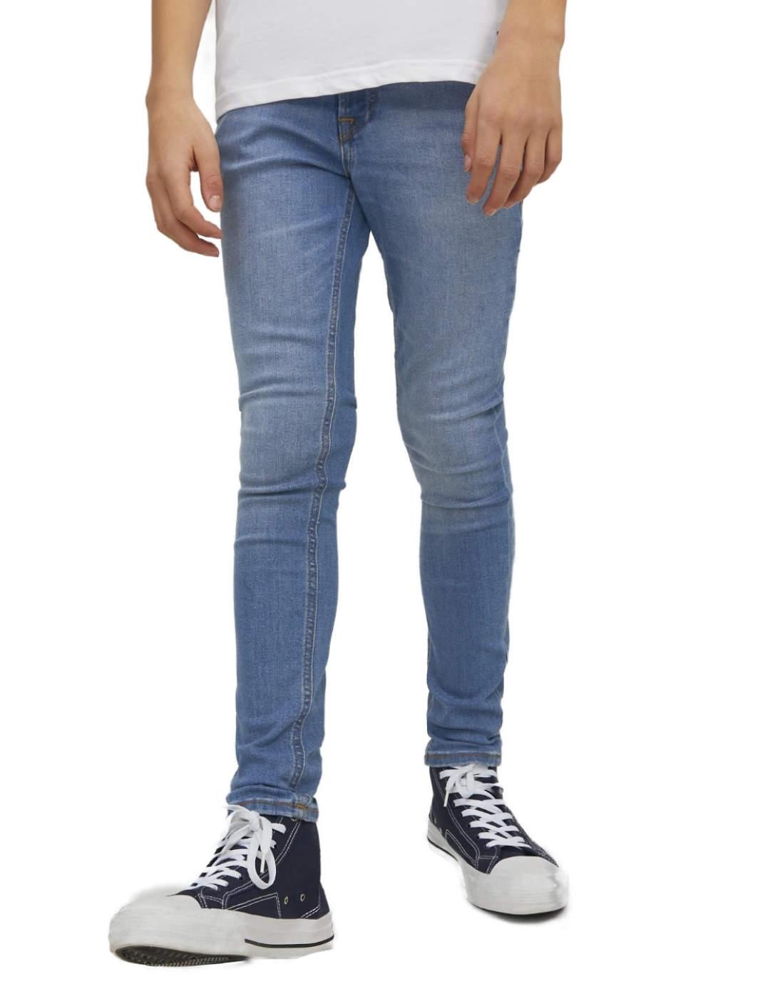 Pantalón vaquero Jack&Jones Liam azul Skinny para niño