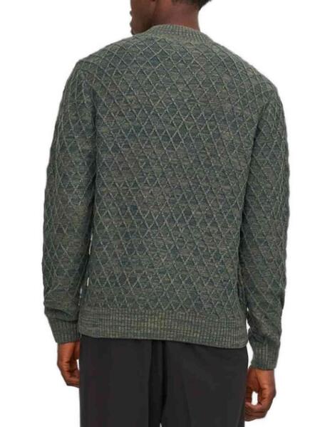 Jersey Jack&Jones Gustav verde para hombre-a