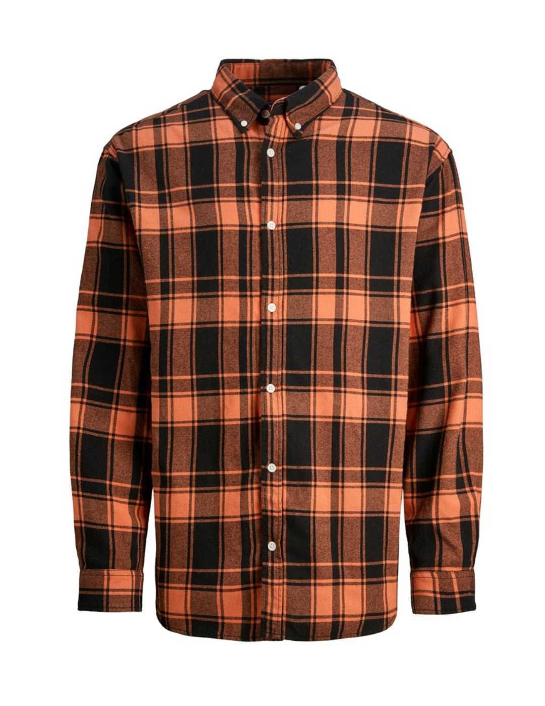 Camisa Jack&Jones Cozy cobre cuadros para hombre