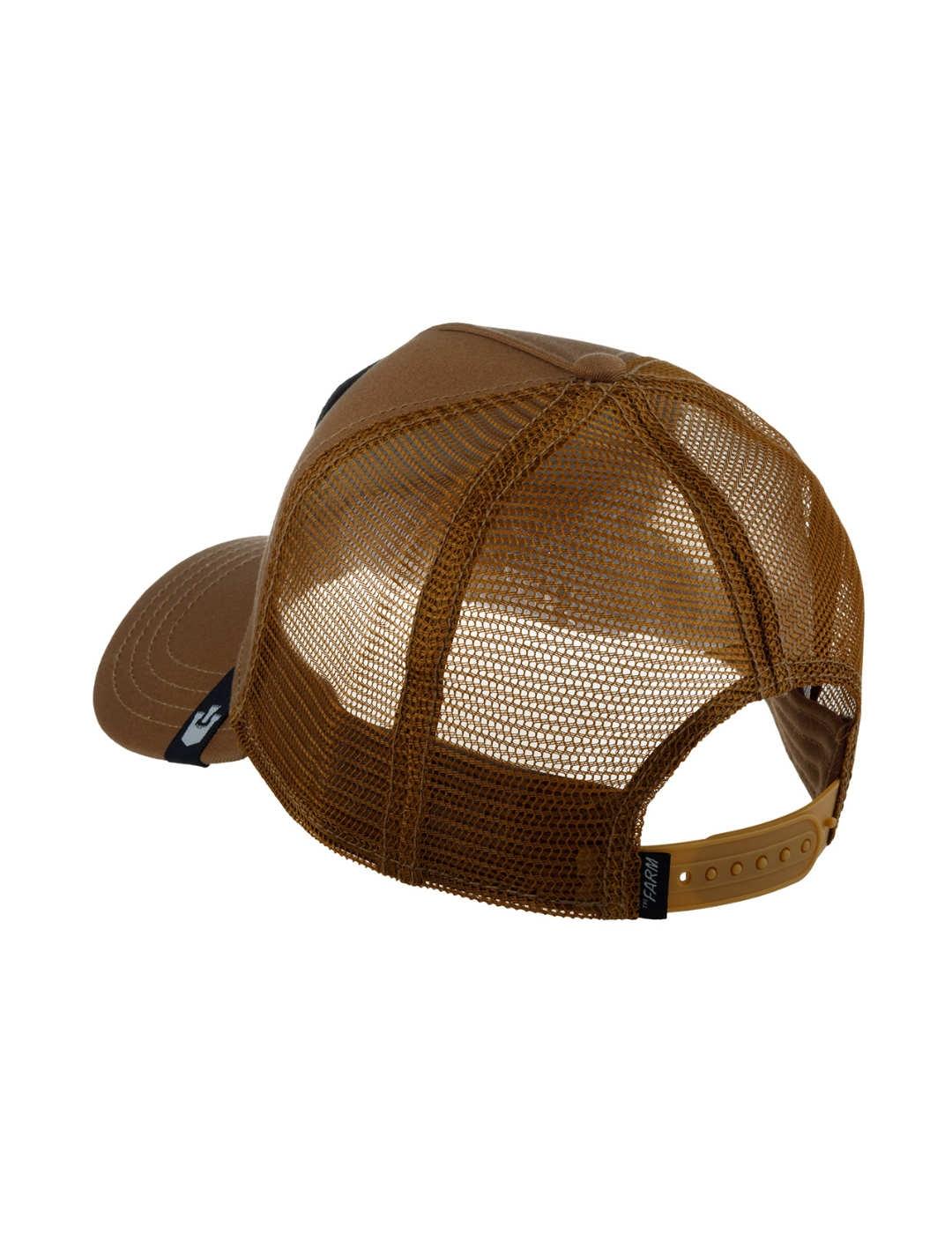 Gorra Goorin The Baddest Boy perro marrón unisex
