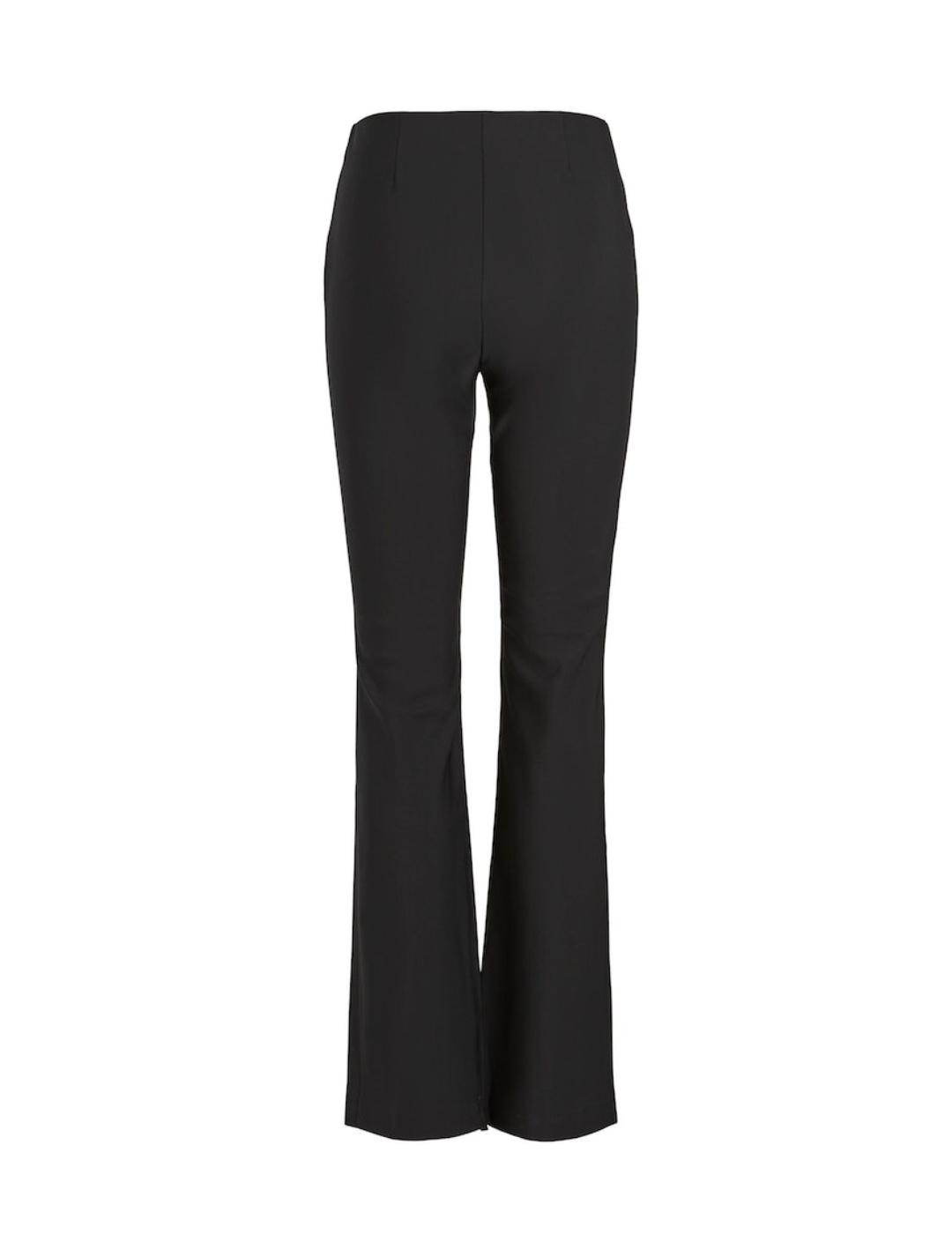 Pantalón Vila Simine negro acampanado para mujer