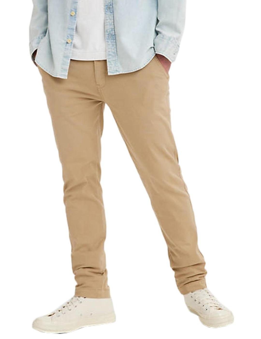 Pantalón Levi´s chino slim taper beige tostado de hombre