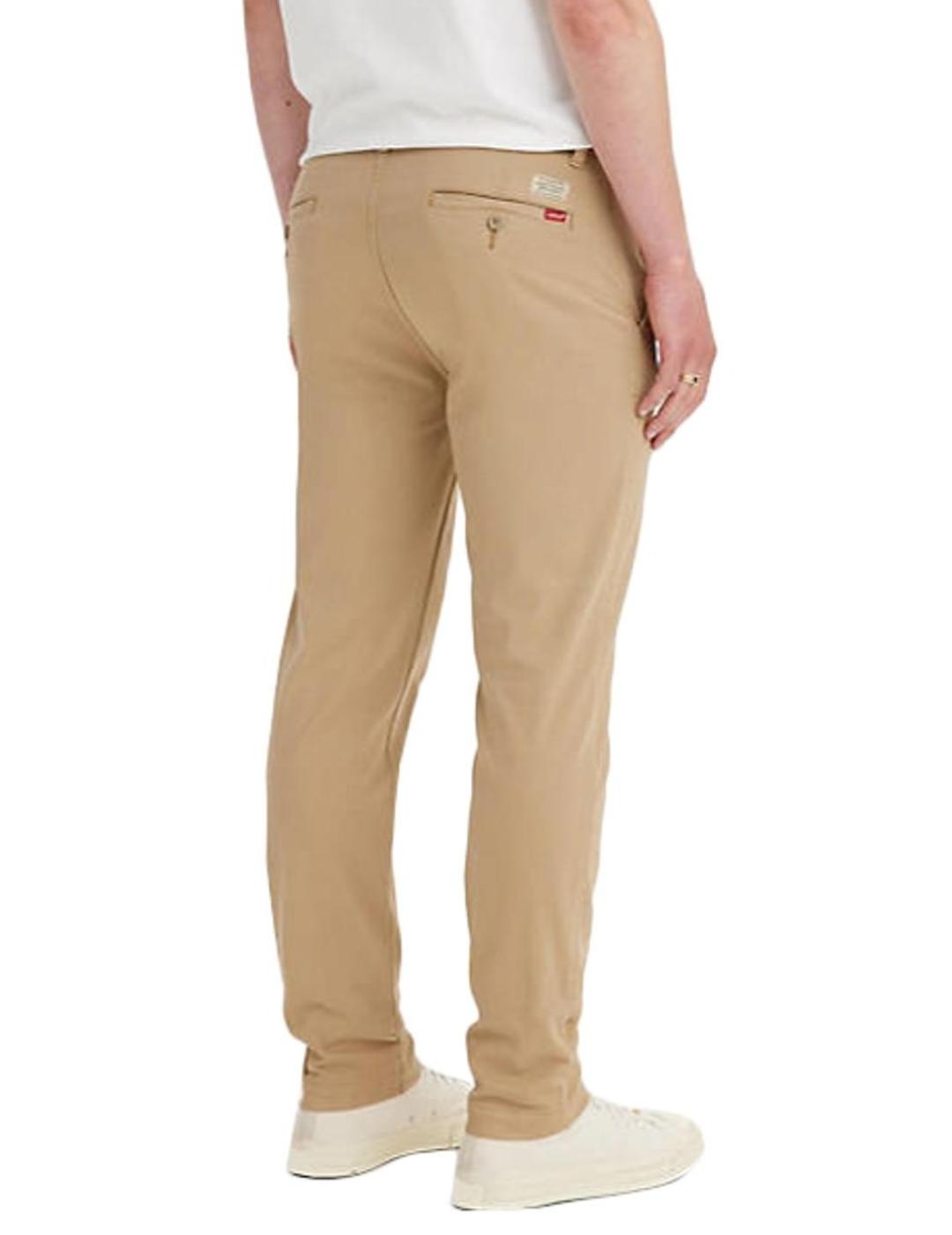 Pantalón Levi´s chino slim taper beige tostado de hombre