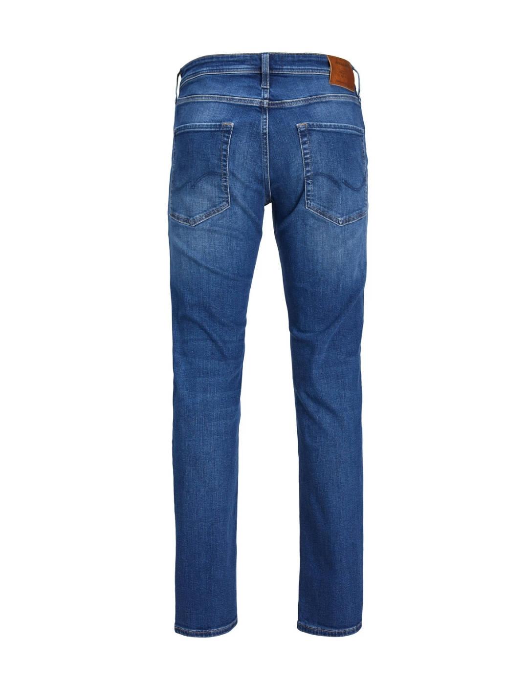 Pantalón vaquero Jack&Jones Clark azul regular para hombre