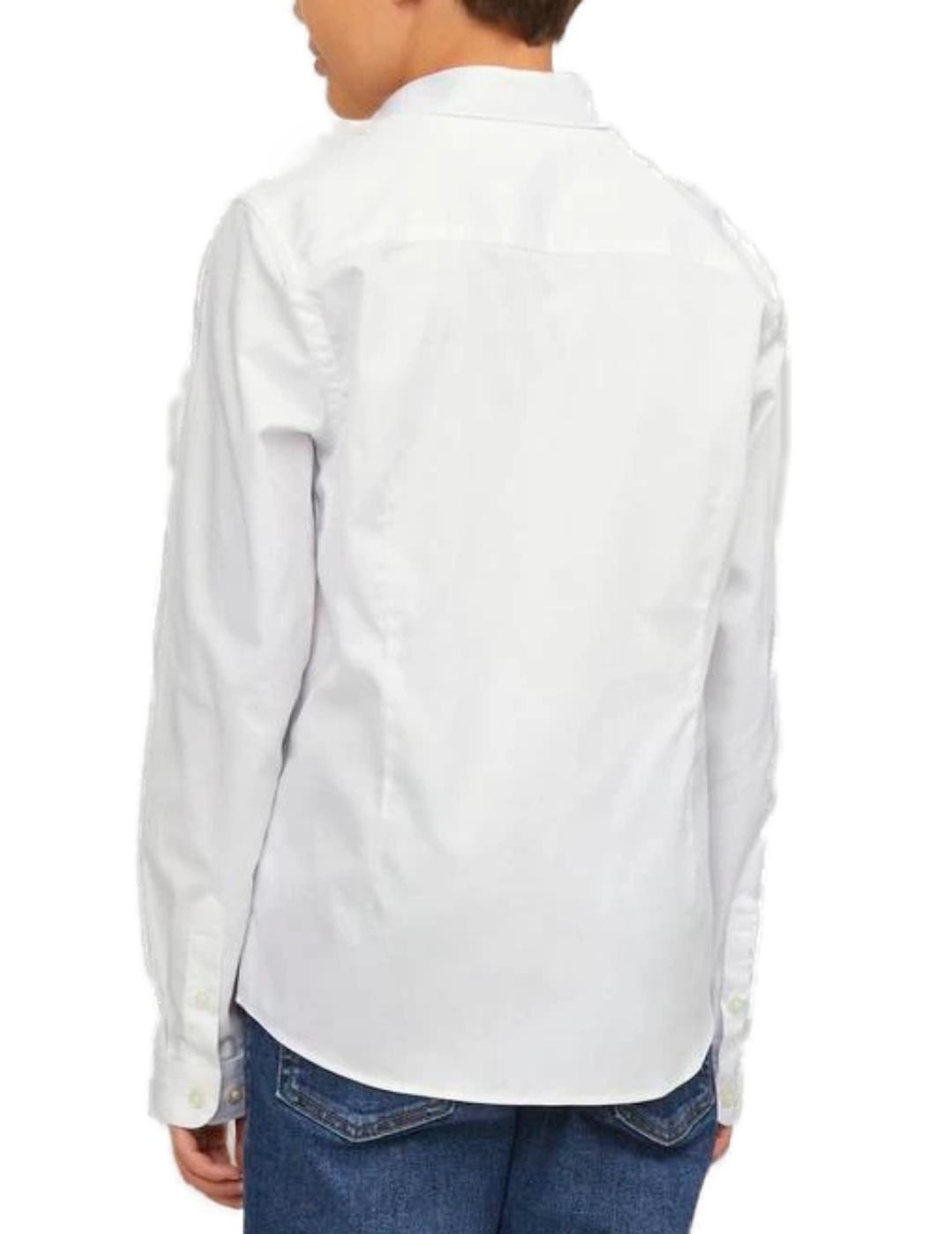 Camisa Jack&Jones Junior Parma blanca para niño