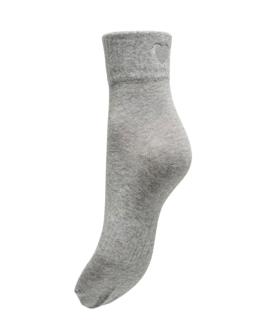 Calcetines Only Tinne gris para mujer