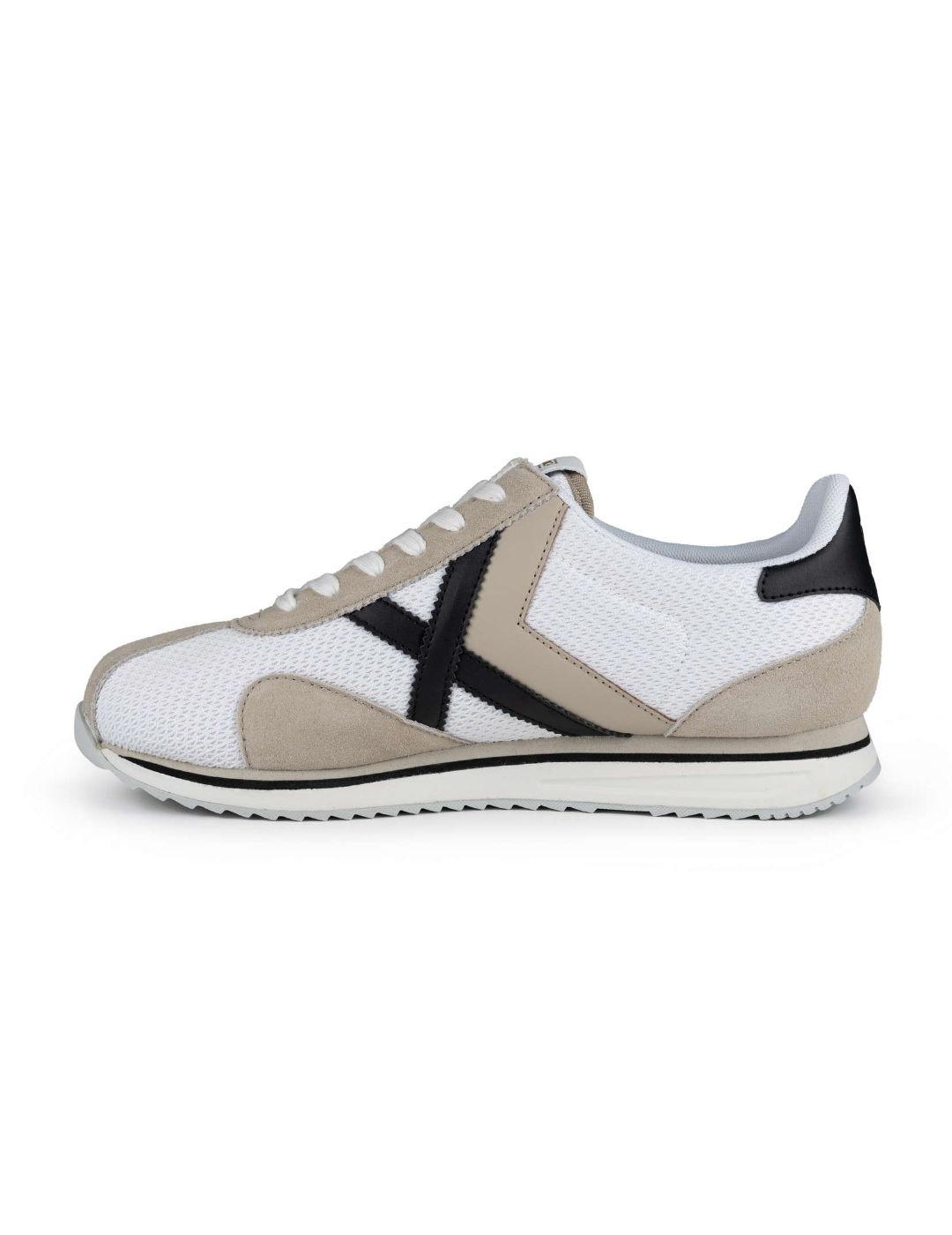 Zapatillas Munich Sapporo 179 blanca y negra de hombre