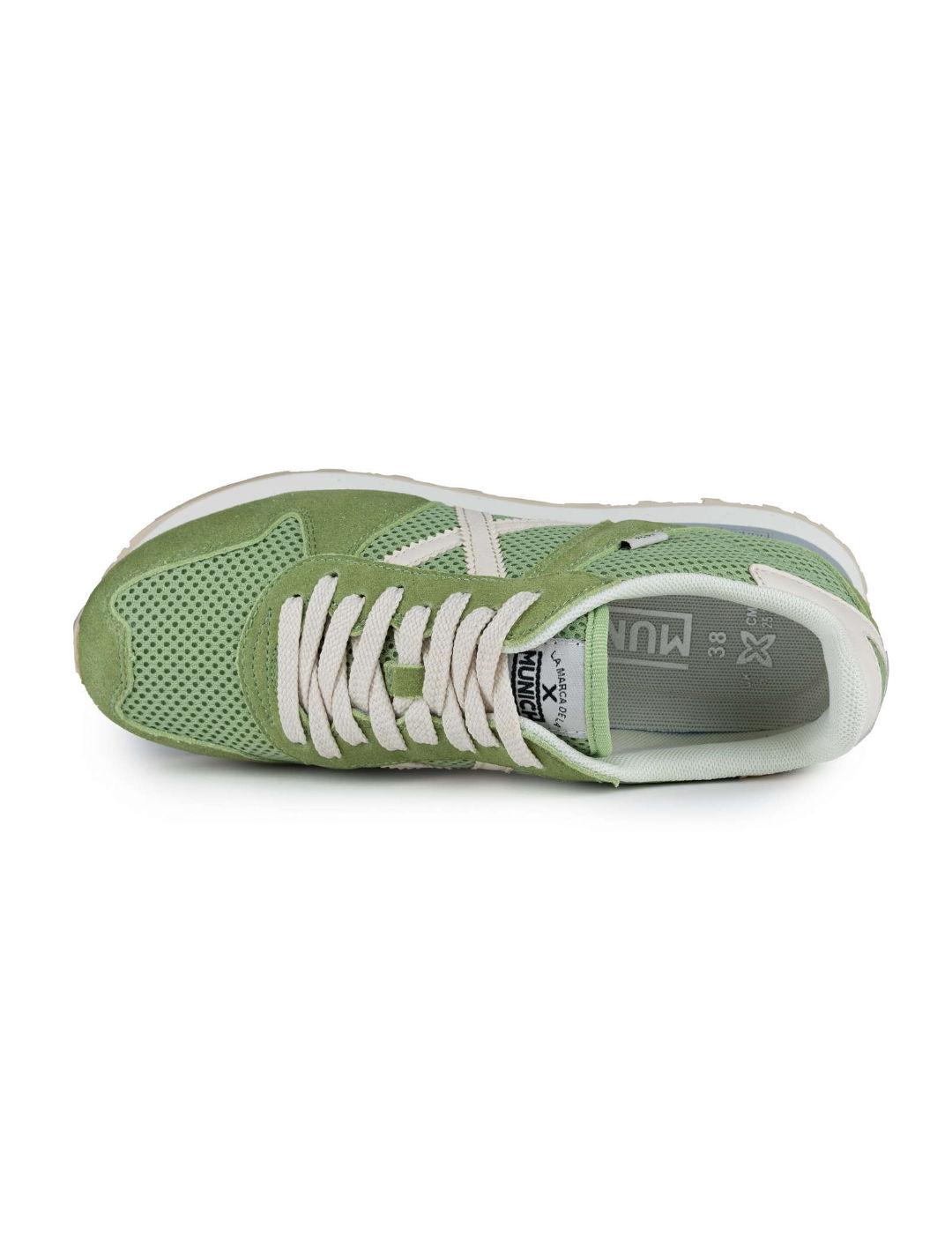 Zapatillas Munich Massana WMN 543 verde para mujer