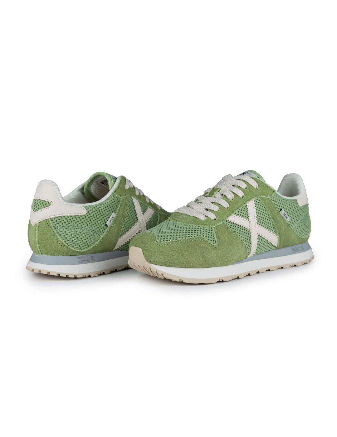 Zapatillas Munich Massana WMN 543 verde para mujer