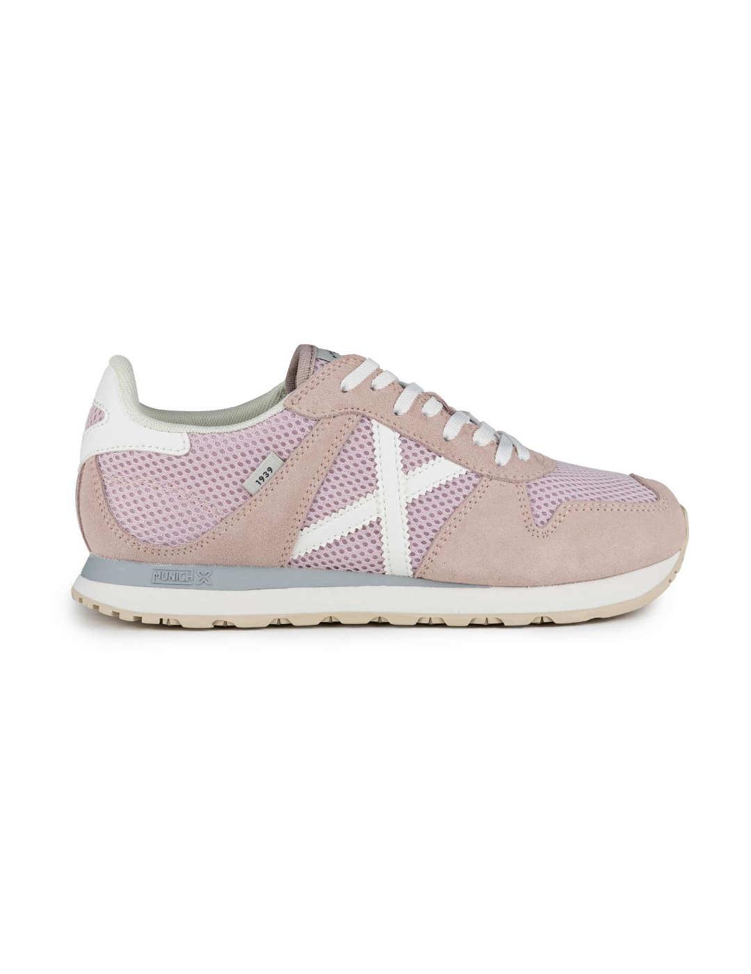 Zapatillas Munich Massana Classic rosa / blanca para mujer