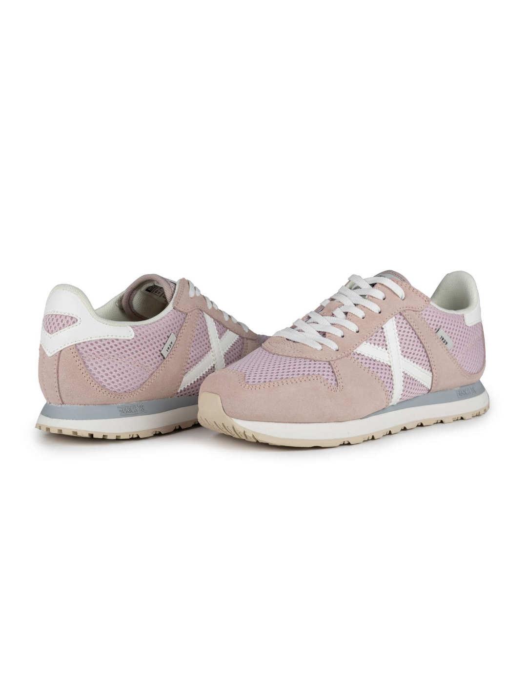 Zapatillas Munich Massana Classic rosa / blanca para mujer