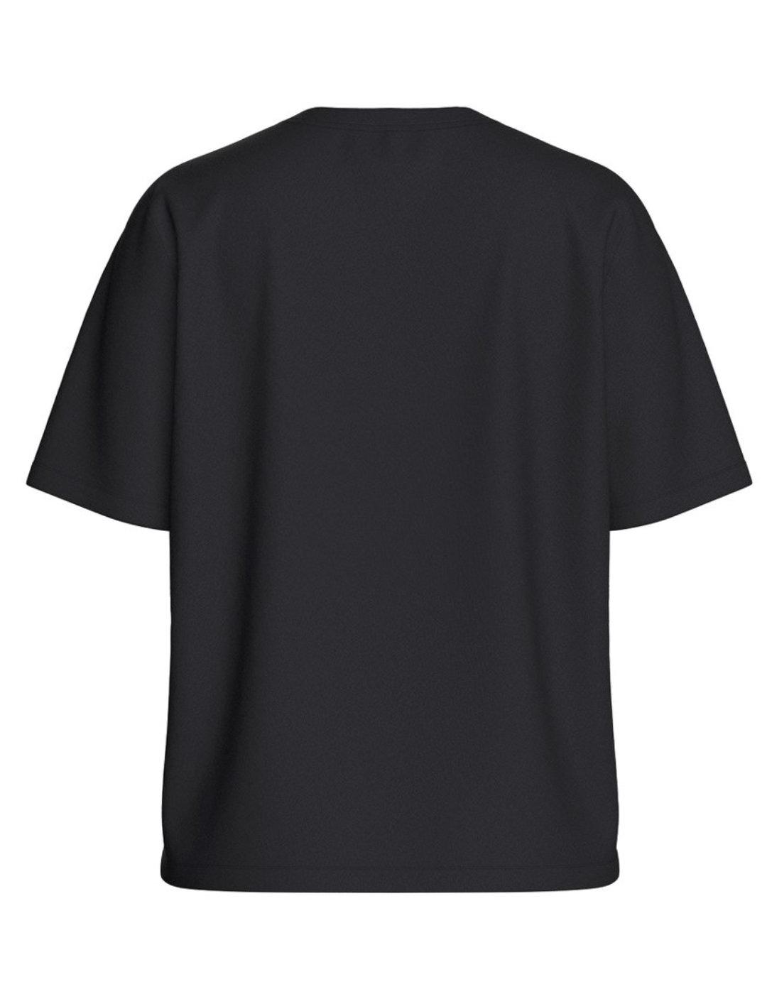 Camiseta Only Lili negro manga corta para mujer