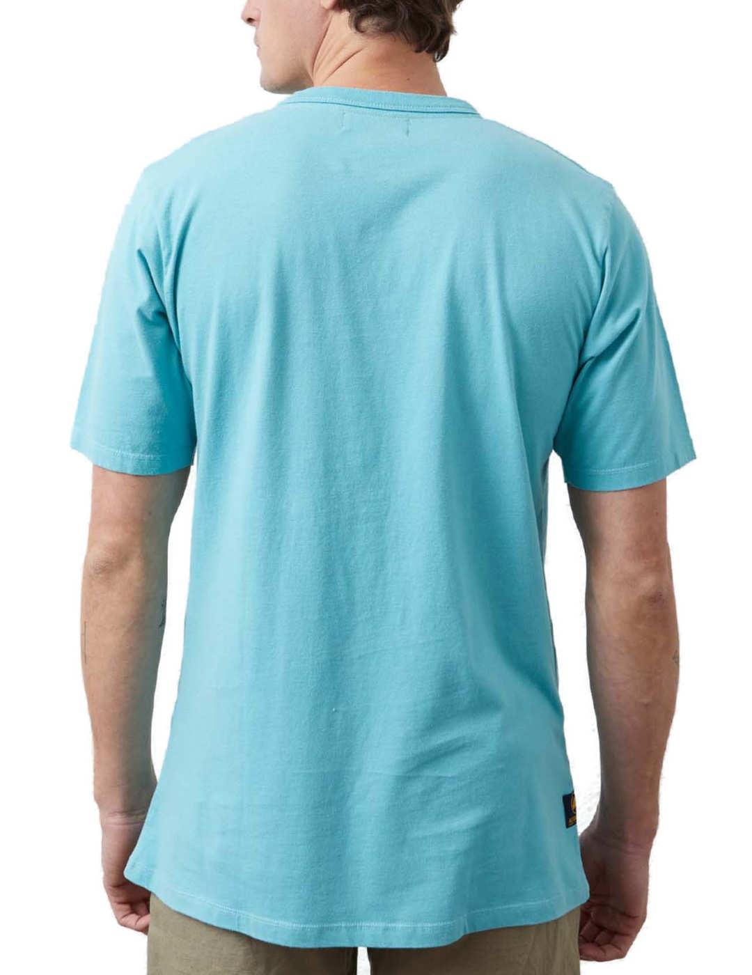 Camiseta Altonadock azul claro Km 0 manga corta para hombre