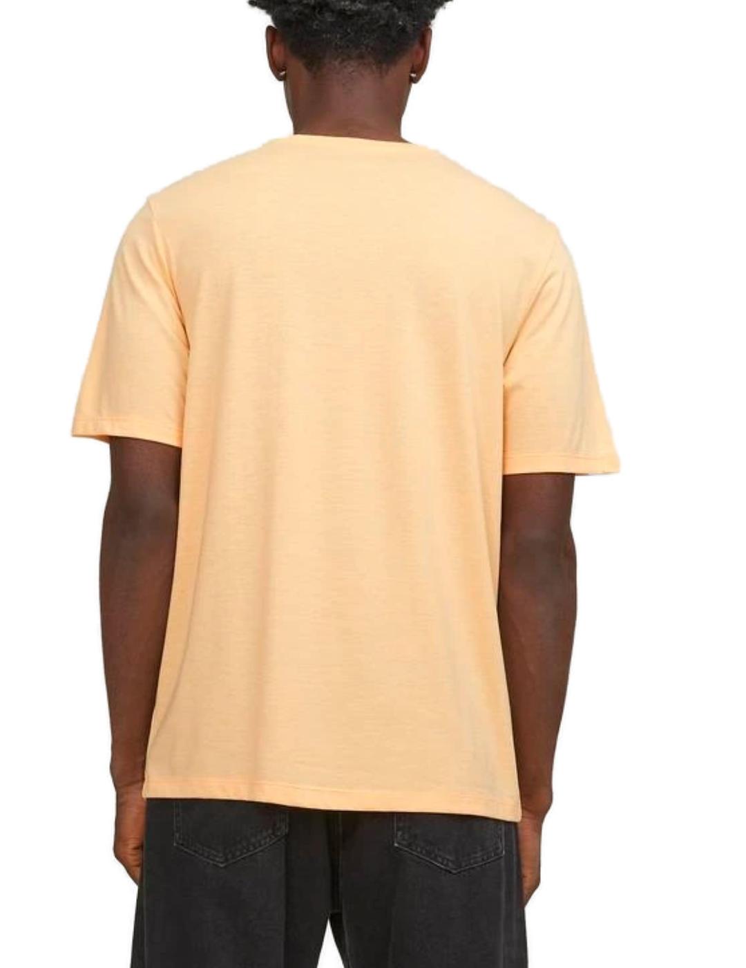 Camiseta Jack&Jones Logo coral manga corta para hombre
