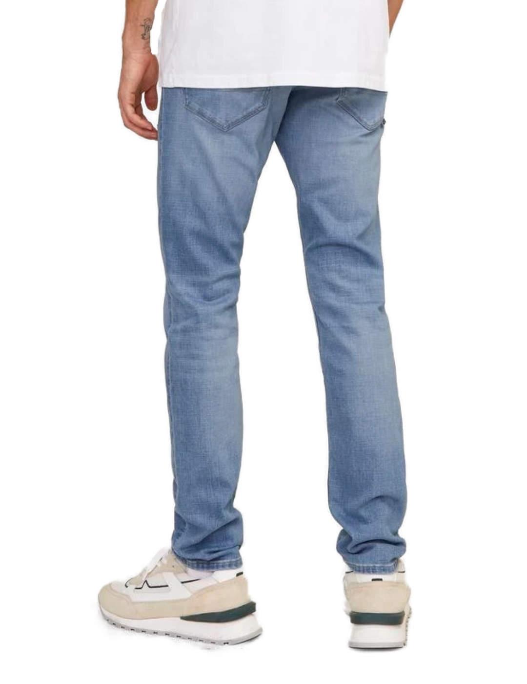 Pantalón vaquero Jack/df01Jones Glenn slim azul claro hombre