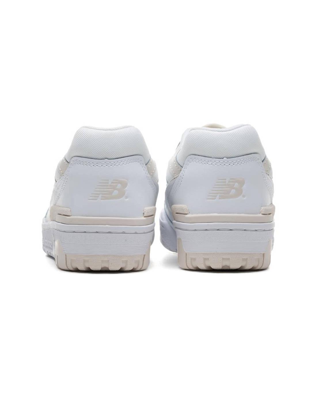 Zapatillas New Balance w550 blanca y beige para mujer