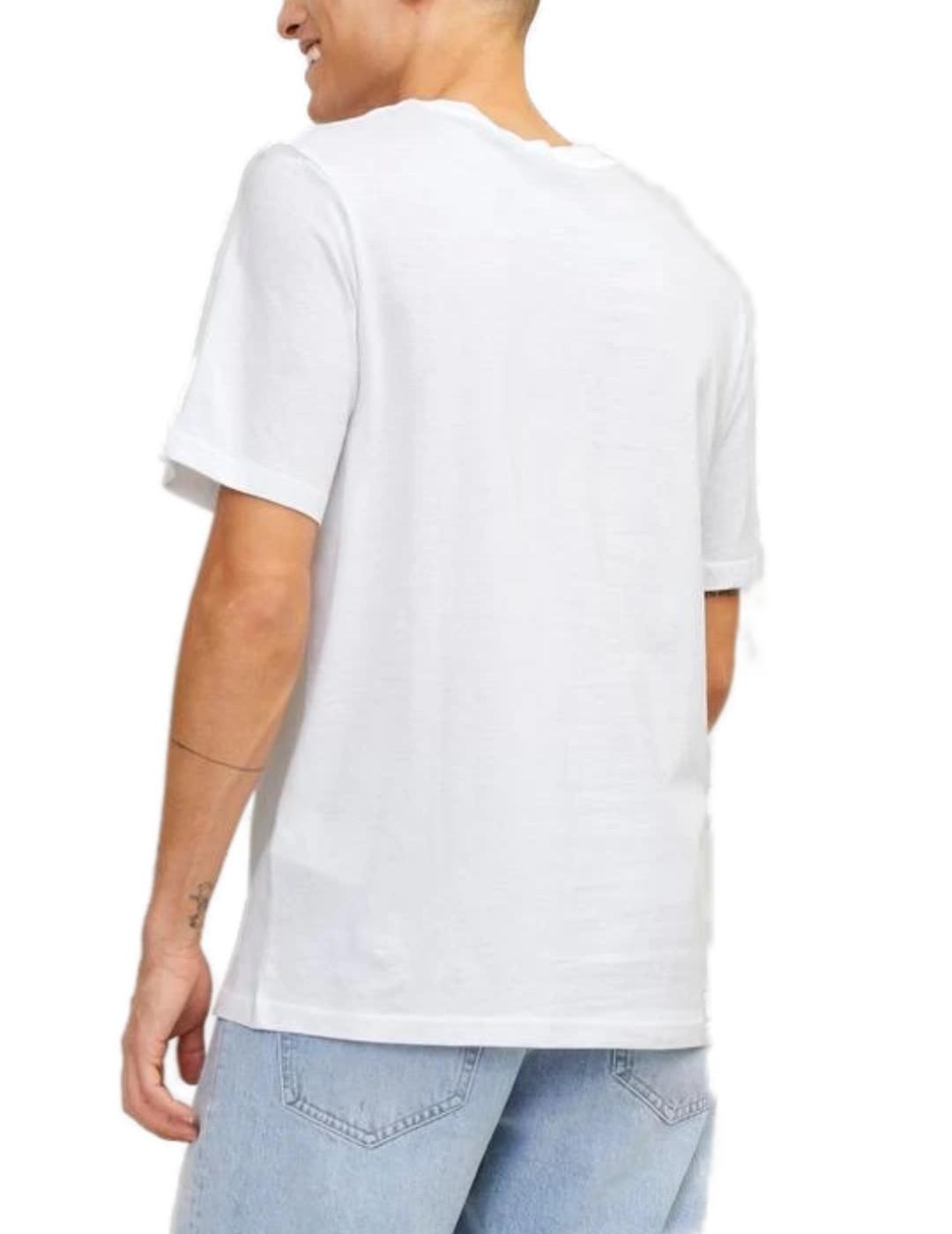 Camiseta Jack&Jones Cobin blanco manga corta para hombre