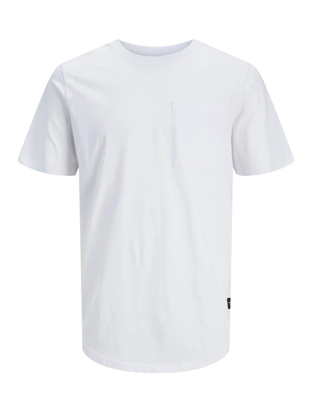 Camiseta Jack/df01Jones Noa blanco manga corta para hombre