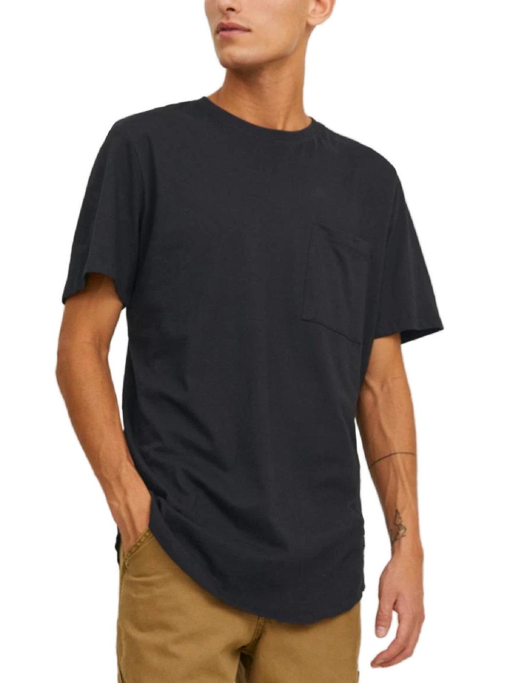 Camiseta Jack&Jones Noa negra manga corta para hombre