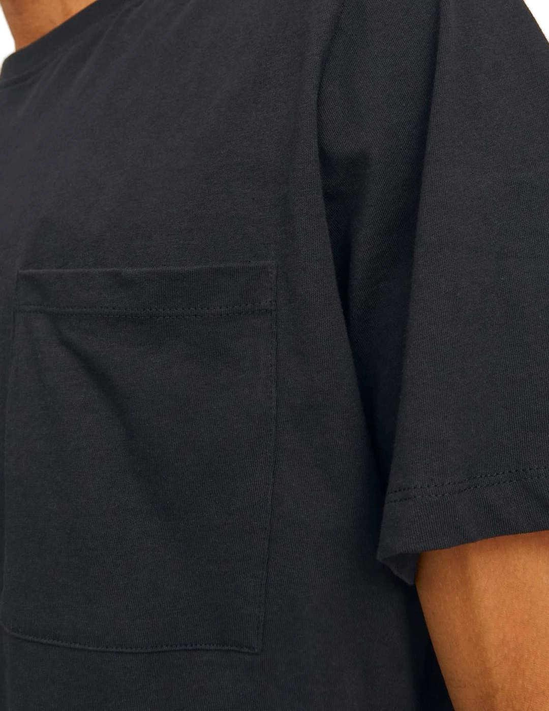 Camiseta Jack&Jones Noa negra manga corta para hombre