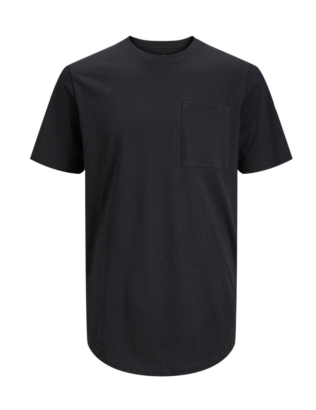 Camiseta Jack&Jones Noa negra manga corta para hombre